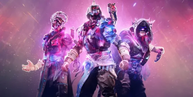 Três guardiões exibem suas armaduras exóticas na arte promocional de The Final Shape