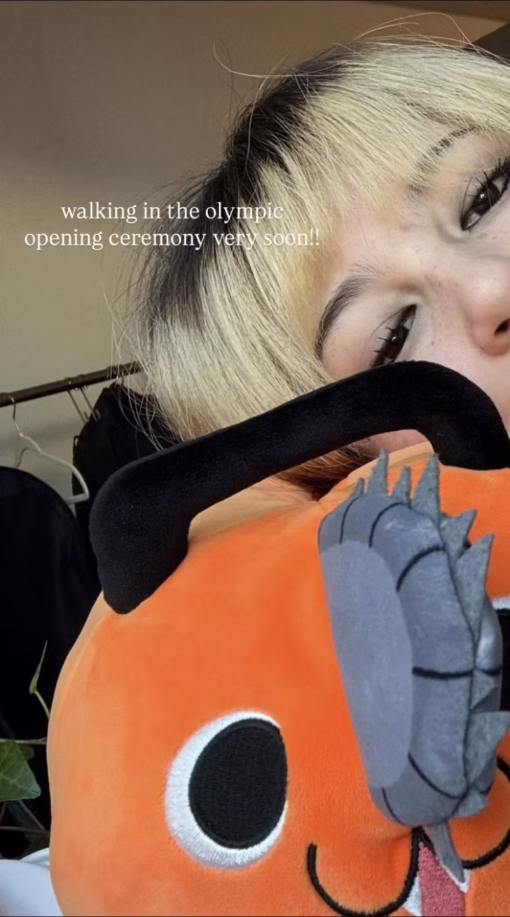 A atleta olímpica Alysa Liu é uma superfã do Chainsaw Man