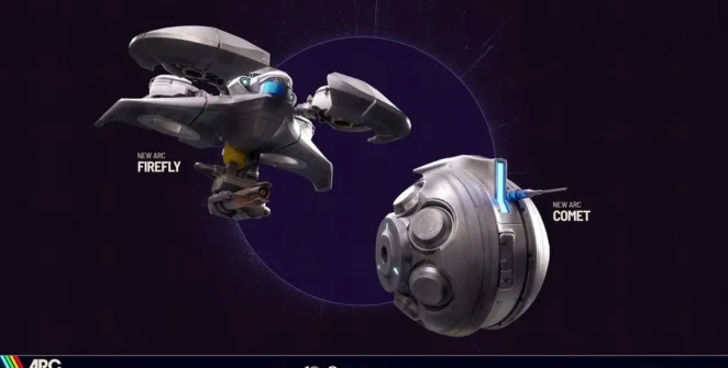 Firefly e Comet nova atualização do ARC Shrouded Sky