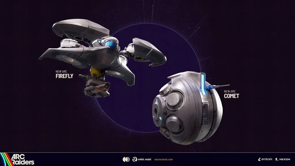 Firefly e Comet nova atualização do ARC Shrouded Sky