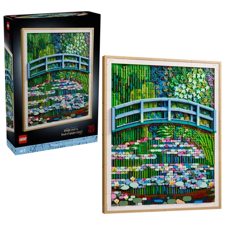 LEGO Art Claude Monet – Ponte sobre um lago de nenúfares