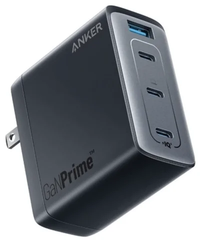 Carregador USB-C dobrável Anker 747 4 portas 150 W GaN