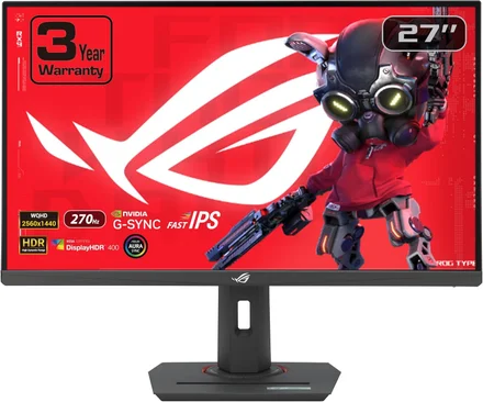 Monitor de jogos ASUS ROG Strix 27” 1440P (XG27ACMG)