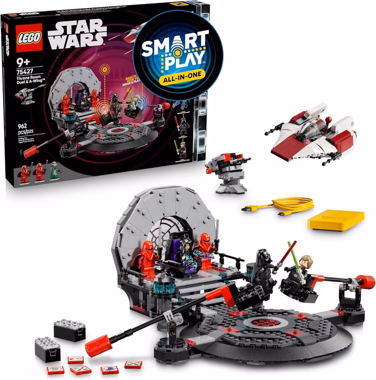 Lego Smart Play: Duelo na Sala do Trono e A-Wing