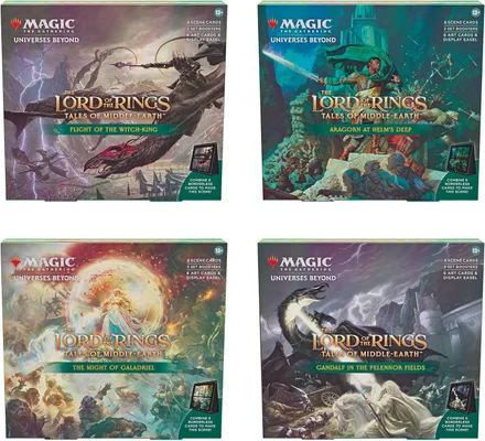 Caixas de cenas MTG x O Senhor dos Anéis: Contos da Terra Média