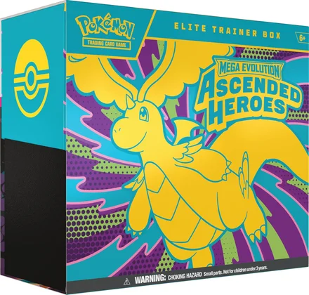 Pokémon: Mega Evolution – Caixa de Treinador de Elite dos Heróis Ascensionados