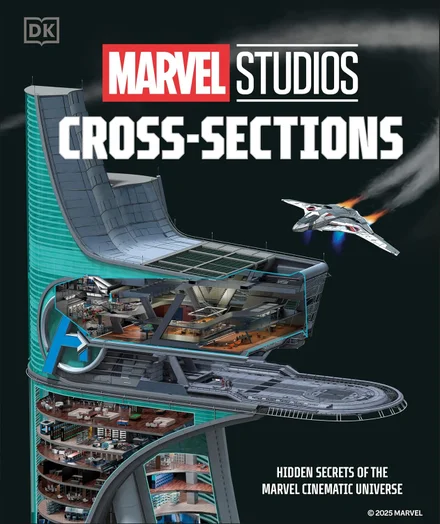 Seções transversais da Marvel Studios (capa dura)