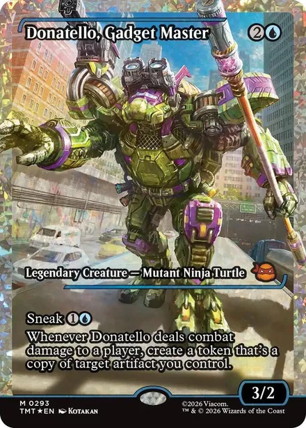 Donatello, mestre dos gadgets