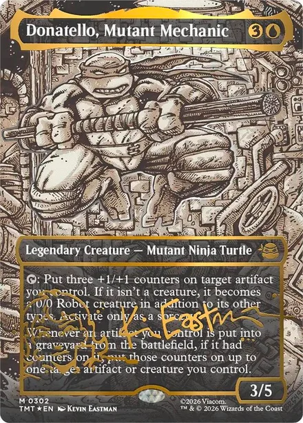 Donatello, Mecânico Mutante