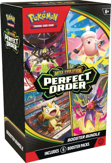 Pokémon TCG: Mega Evolução — Pacote Booster de Pedido Perfeito