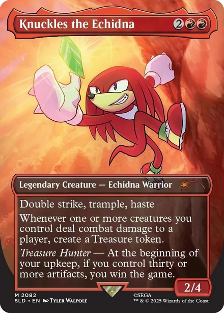 Knuckles, a Equidna