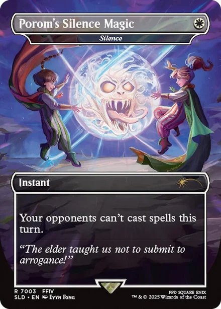 Magia do Silêncio de Porom - Silêncio (Rainbow Foil)