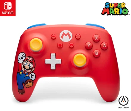 Controlador sem fio PowerA para Nintendo Switch - Mario Joy