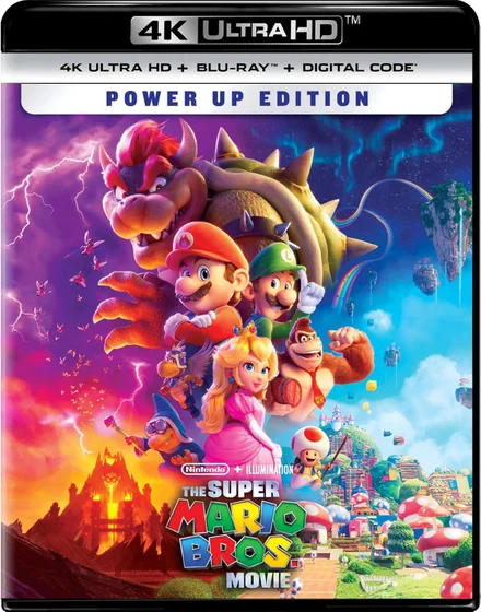 Filme Super Mario Bros. - Edição Power Up 4K Ultra HD + Blu-ray + Digital
