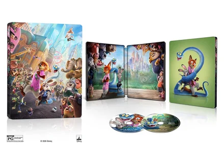 Livro de aço Zootopia 2 4K UHD