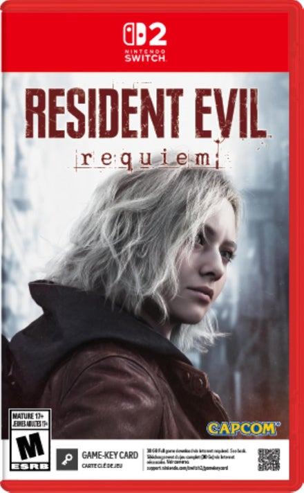 Edição exclusiva da Amazon de Resident Evil Requiem - Nintendo Switch 2