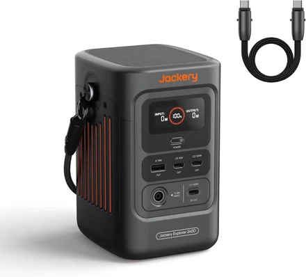 Banco de potência Jackery Explorer 240D 80.000mAh LiFePO4