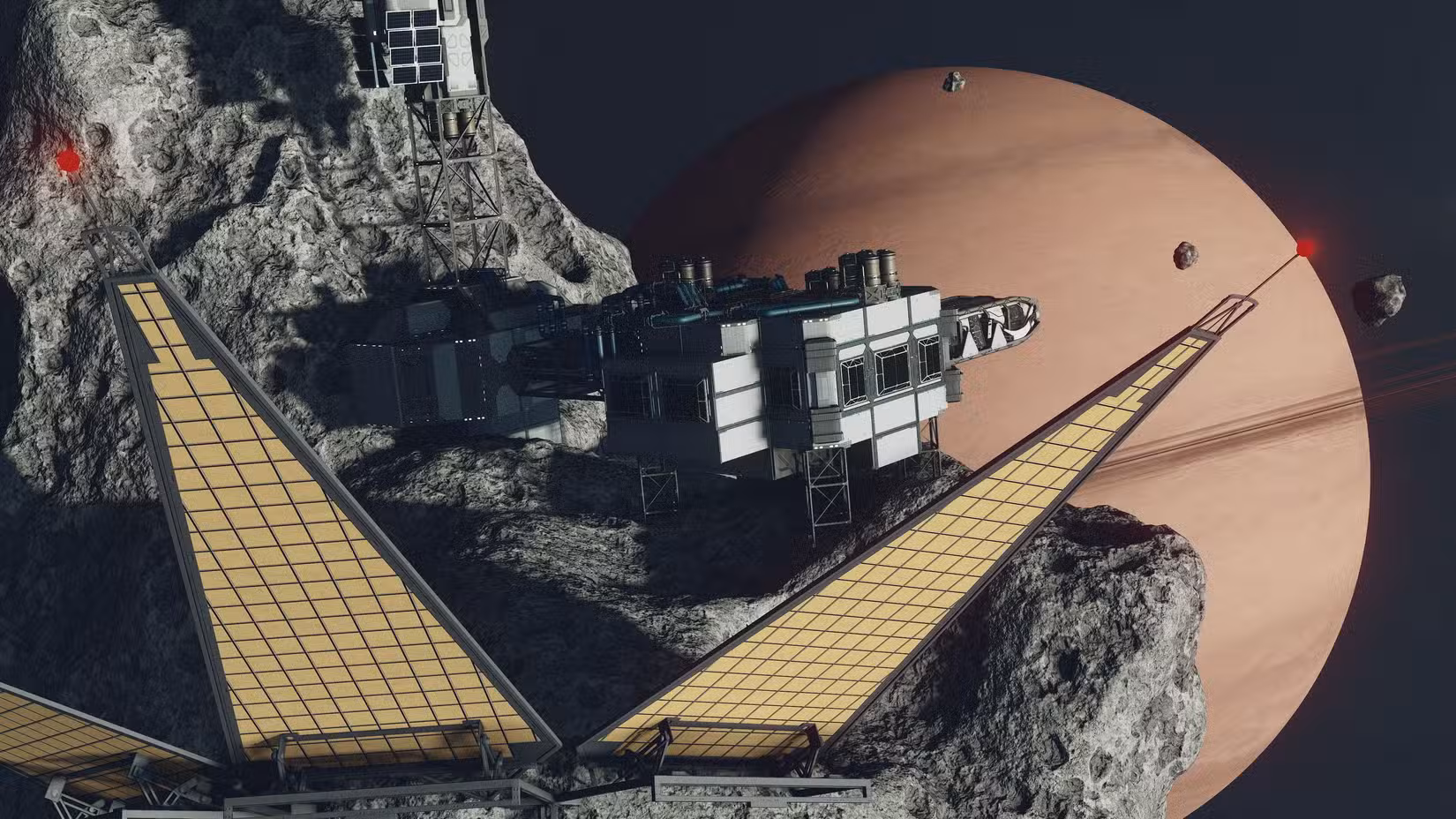 Captura de tela de pistas gratuitas - Asteroid Manor