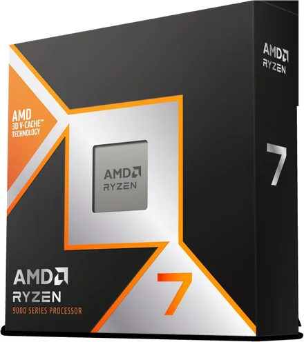 Processador de desktop AMD RYZEN 7 9800X3D de 8 núcleos e 16 threads