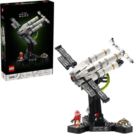 Conjunto de construção colecionável do projeto LEGO Icons Hail Mary