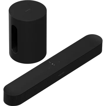 Conjunto de entretenimento Sonos com Beam e Sub Mini