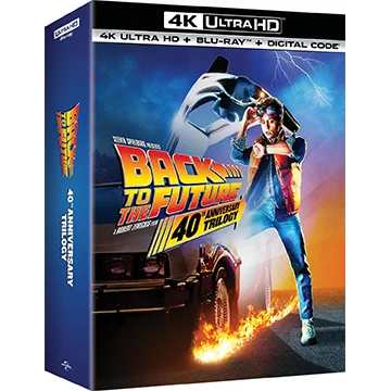 Trilogia De Volta para o Futuro: Edição do 40º Aniversário (4K UHD + Blu-ray)