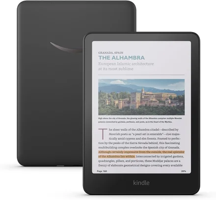 Amazon Kindle Colorsoft 16 GB (modelo mais recente)