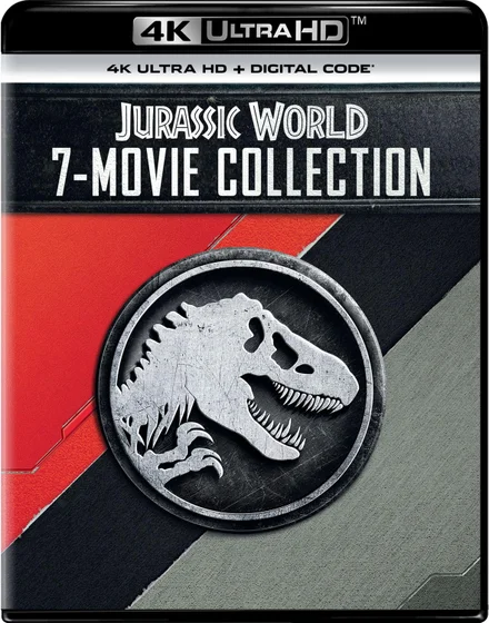 Coleção de 7 filmes jurássicos (4K Ultra HD + digital)