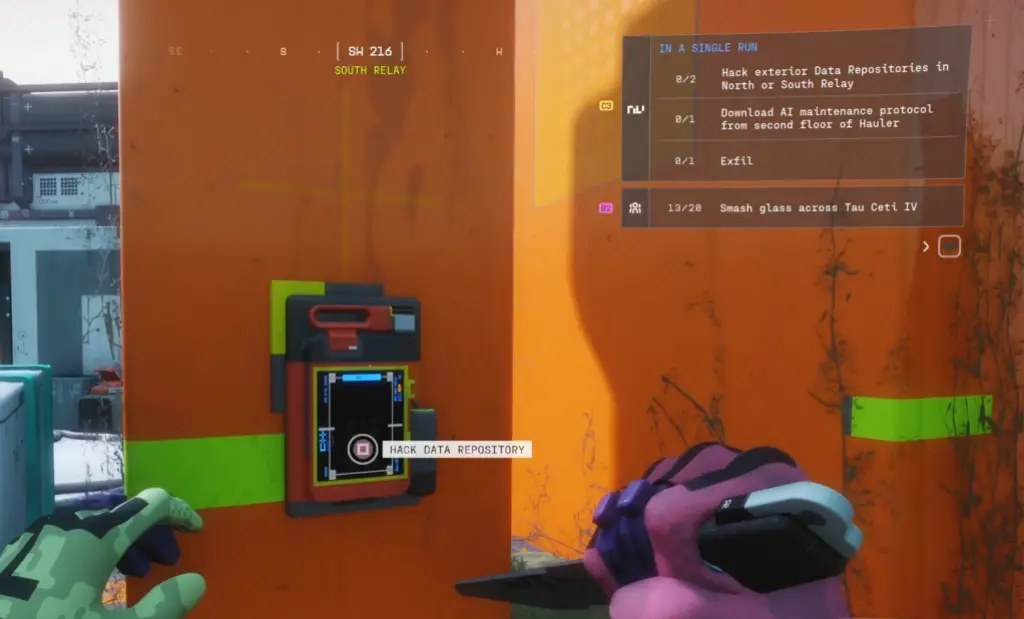 Repositório de dados 1 em South Relay
