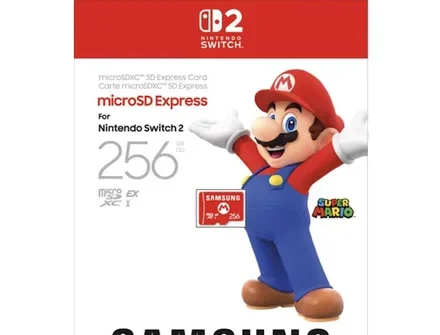 Cartão microSD Express Samsung – 256 GB para Nintendo Switch 2
