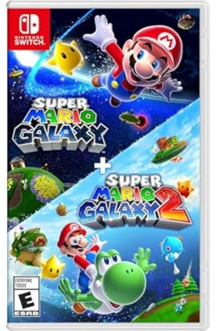 Super Mario Galaxy + Super Mario Galaxy 2 - Switch (versão internacional)
