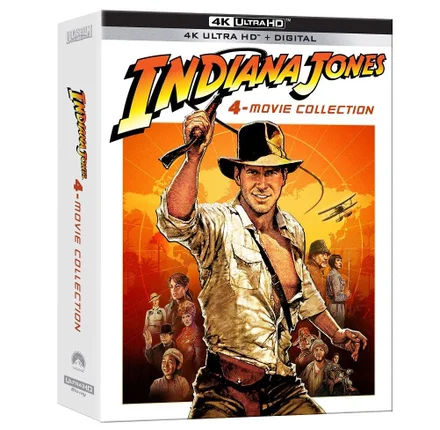 INDIANA JONES: coleção de 4 filmes [4K UHD]
