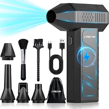 Espanador de ar elétrico sem fio JVSCAM 130.000 RPM