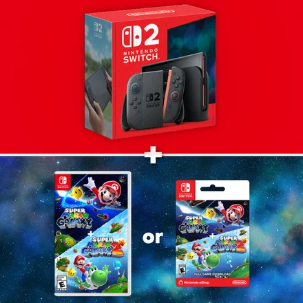Switch 2 - Pacote Super Mario Galaxy 1+2