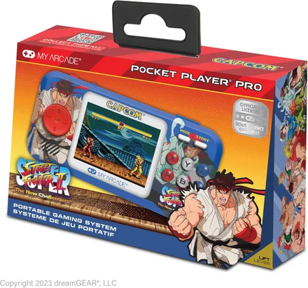 Meu Arcade Street Fighter II Pocket Player Pro