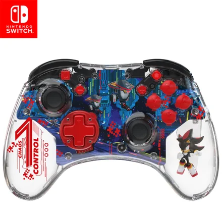 Controlador PDP REALMz sem fio Nintendo Switch Pro - Sonic Shadow Space Colony ARK