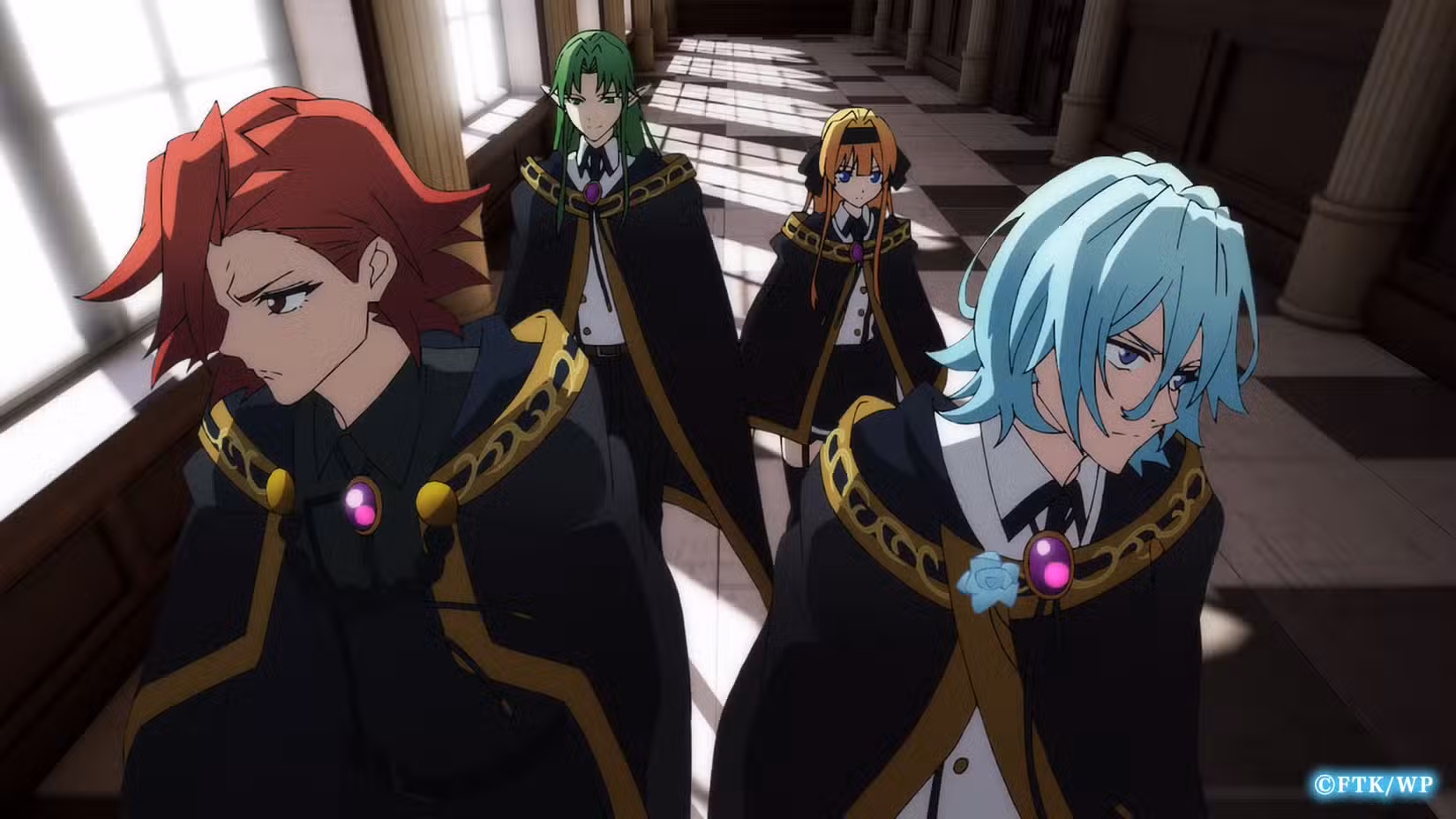 Os melhores alunos da Regarden Academy em Wistoria Wand and Sword