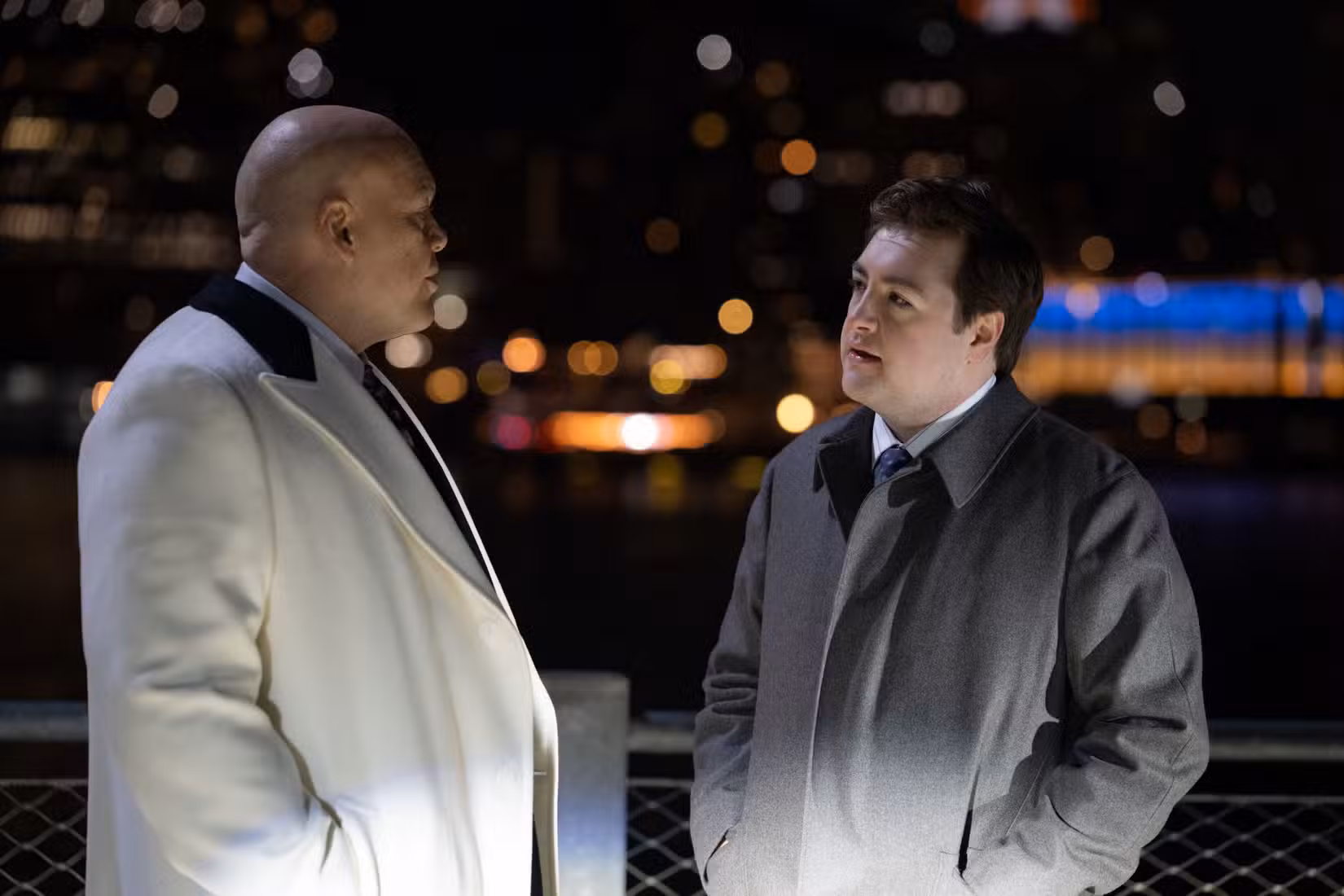 Prefeito Fisk com Daniel Blake