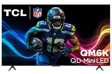 75" Mini-LED TCL QM6K 4K QLED Google TV