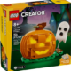 A abóbora LEGO Halloween está quase pela metade e vem com um tijolo iluminado
