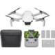 A câmera drone DJI Mini 4K para iniciantes Fly More Combo tem uma nova queda de preço de 30%, inclui 3 baterias