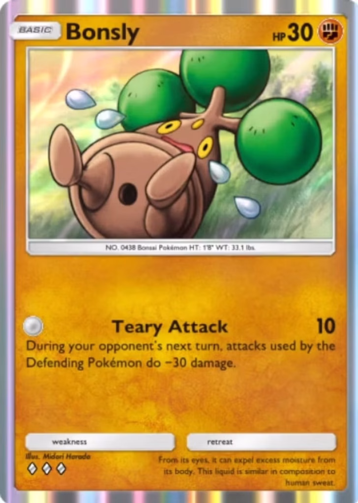 Pokémon TCG Pocket Pulsing Aura Bonsly buraco