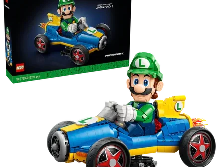 Conjunto LEGO Luigi e Mach 8