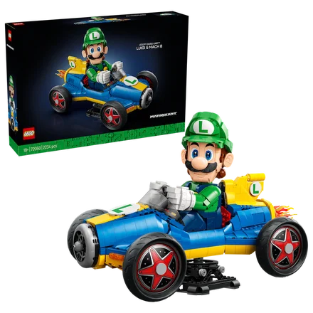 Conjunto LEGO Luigi e Mach 8
