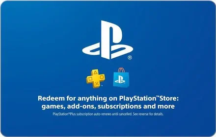 Vale-presente de $ 100 da Sony PlayStation Store (entrega por e-mail)