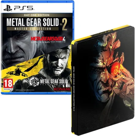 Metal Gear Solid: Master Collection - Volume 2 - Pacote Steelbook