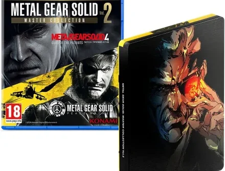 Coleção Master Solid Metal Gear Vol. 2 Pacote Steelbook