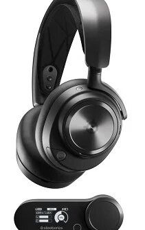 Economize quase 30% no headset para jogos sem fio SteelSeries Arctis Nova Pro na Amazon