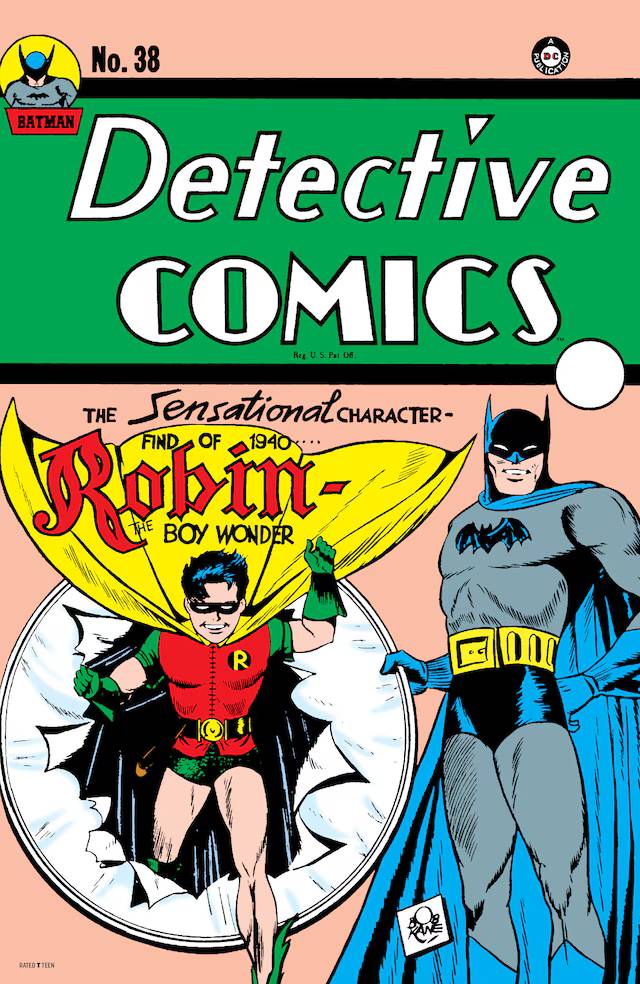 Robin chega com Batman