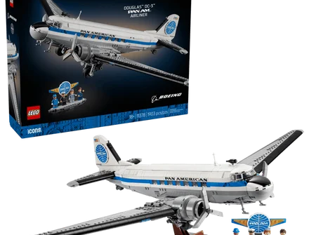 LEGO Icons Pan-Am Douglas DC-3: Construímos o avião icônico
